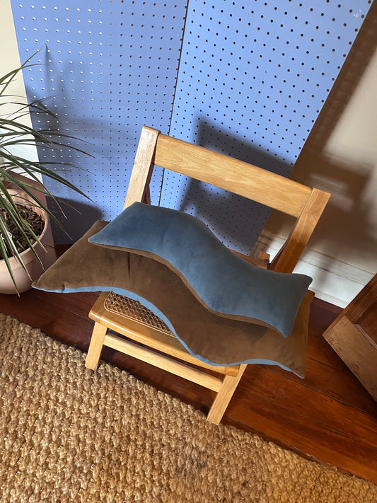 Wavy Pillow - Two-Tone